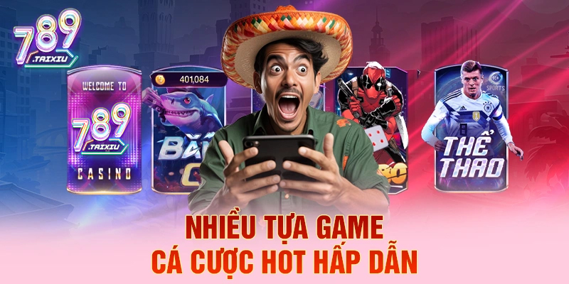 Đa dạng tựa game hấp dẫn tại ga88